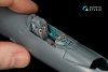 Quinta Studio QD+48580 MiG-21bis early Fishbed-L 3D-Printed & coloured Interior on decal paper (Eduard) (with 3D-printed resin parts) 1/48